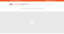 Desktop Screenshot of manglaamitbuilders.com